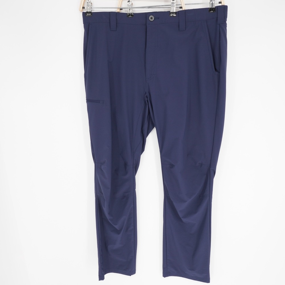 Orvis Chino Golf Pant Mens 40x32 Navy Blue Performance Stretch Lightweight Tech
